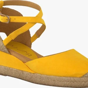Unisa Espadrilles Caude En Jaune site pas cher 10