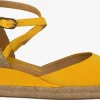 Unisa Espadrilles Caude En Jaune site pas cher 17