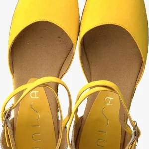 Unisa Espadrilles Caude En Jaune site pas cher 18