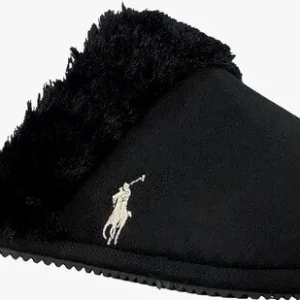 Polo Ralph Lauren Chaussons Summit Scuff Ii En Noir grossiste en ligne 10
