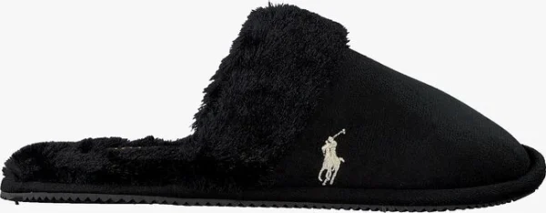 Polo Ralph Lauren Chaussons Summit Scuff Ii En Noir grossiste en ligne 1