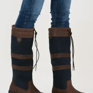 Dubarry Bottes Hautes Galway En Bleu SOLDES TOUT À 18