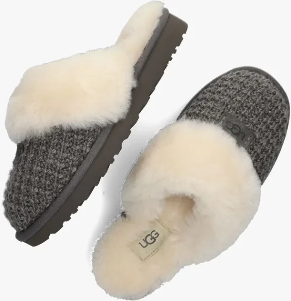 mode Ugg Chaussons W Cozy En Gris 6