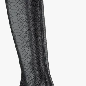 magasin solde Bronx Bottes Hautes New-americana 14198 En Noir 10