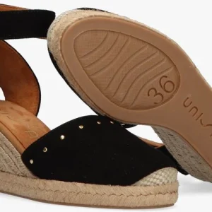 aux meilleurs prix Unisa Cliver Espadrilles En Noir 16