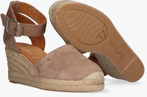 Unisa Cliver Espadrilles En Taupe haute qualité 6