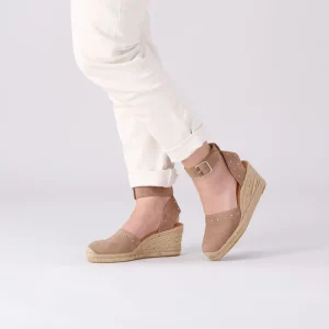 Unisa Cliver Espadrilles En Taupe haute qualité 18