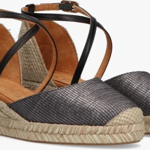 Unisa Caude Espadrilles En Noir boutiqued pas cher 10
