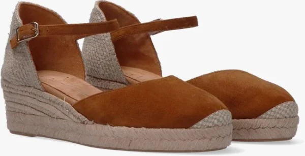 Satisfait ou Remboursé Unisa Cisca Espadrilles En Cognac 3