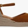 Satisfait ou Remboursé Unisa Cisca Espadrilles En Cognac 22