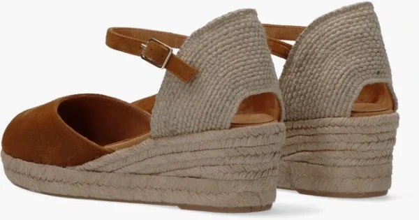 Satisfait ou Remboursé Unisa Cisca Espadrilles En Cognac 4