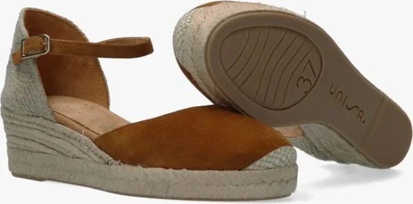 Satisfait ou Remboursé Unisa Cisca Espadrilles En Cognac 6