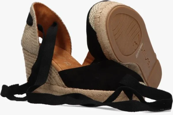 Unisa Candida Espadrilles En Noir boutique en ligne france 6