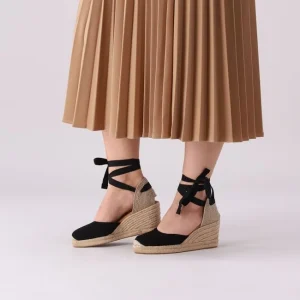 Unisa Candida Espadrilles En Noir boutique en ligne france 18