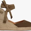 Unisa Candida Espadrilles En Vert grande marque pas cher 19