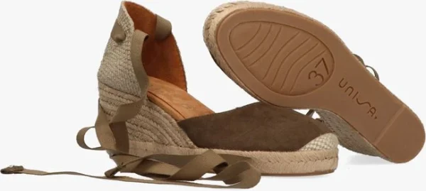 Unisa Candida Espadrilles En Vert grande marque pas cher 6