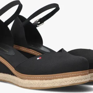 Couleurs variées Tommy Hilfiger Basic Closed Toe Mid Wedge Espadrilles En Noir 9