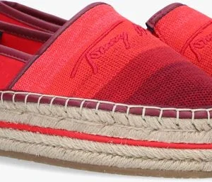 Tommy Hilfiger Tommy Gradient Espadrilles En Rouge en vente 9