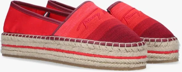 Tommy Hilfiger Tommy Gradient Espadrilles En Rouge en vente 3