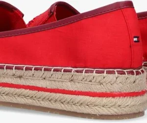 Tommy Hilfiger Tommy Gradient Espadrilles En Rouge en vente 11