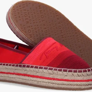 Tommy Hilfiger Tommy Gradient Espadrilles En Rouge en vente 13