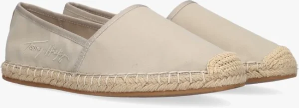 prix pas cher Tommy Hilfiger Th Signature Espadrilles En Beige 3