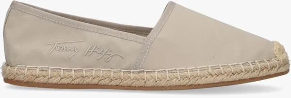 prix pas cher Tommy Hilfiger Th Signature Espadrilles En Beige 1