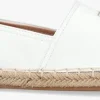 dernières Tommy Hilfiger Feminine Leather Espadrilles En Blanc 17