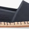 Tommy Hilfiger Th Signature Espadrilles En Bleu à prix très bas 17
