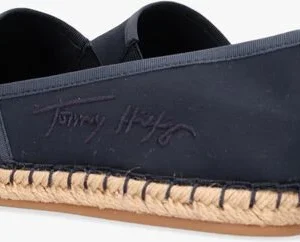 Tommy Hilfiger Th Signature Espadrilles En Bleu à prix très bas 11
