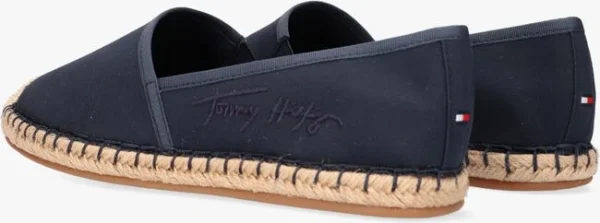 Tommy Hilfiger Th Signature Espadrilles En Bleu à prix très bas 4