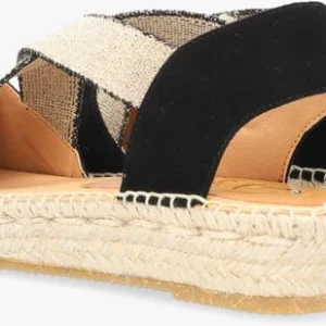 mode pas cher Kanna Ada Espadrilles En Noir 11