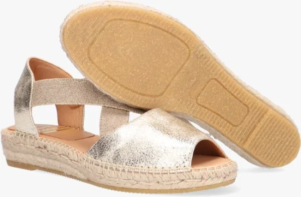 Boutique officielle Kanna Ada Espadrilles En Or 5