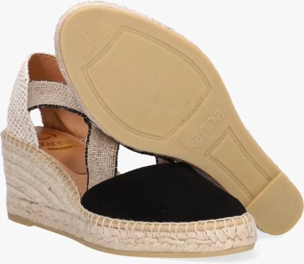 Kanna Ania Espadrilles En Noir Réductions 5