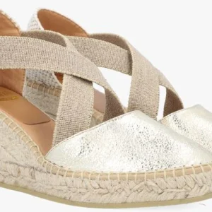 Kanna Ania Espadrilles En Or bas prix 9