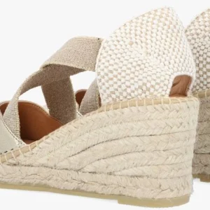 Kanna Ania Espadrilles En Or bas prix 11
