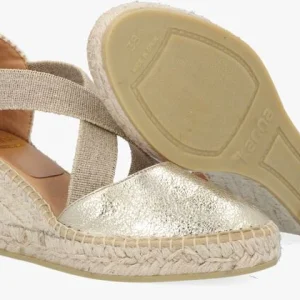 Kanna Ania Espadrilles En Or bas prix 13