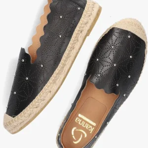 grand choix Kanna Dora Espadrilles En Noir 16
