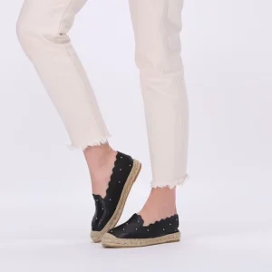 grand choix Kanna Dora Espadrilles En Noir 18
