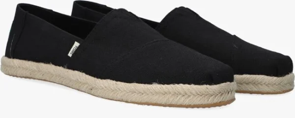 Toms Wm Alpargata Rope Espadrilles En Noir excellent qulity 3