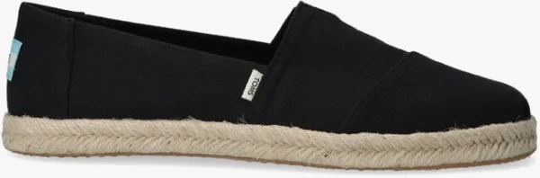 Toms Wm Alpargata Rope Espadrilles En Noir excellent qulity 1