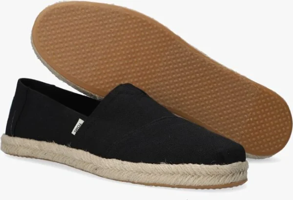 Toms Wm Alpargata Rope Espadrilles En Noir excellent qulity 5