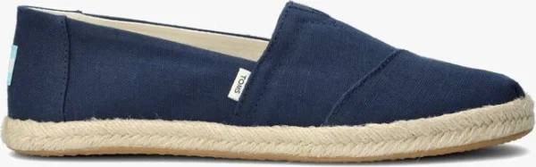 Top ventes Toms Wm Alpargata Rope Espadrilles En Bleu 1