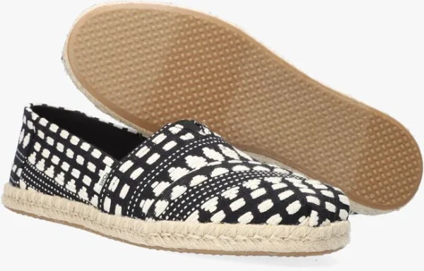 Promotio de vente Toms Wm Alpargata Rope Espadrilles En Noir 5