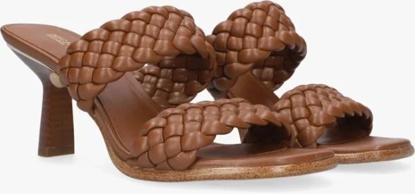 en ligne Michael Kors Amelia Mule En Cognac 3