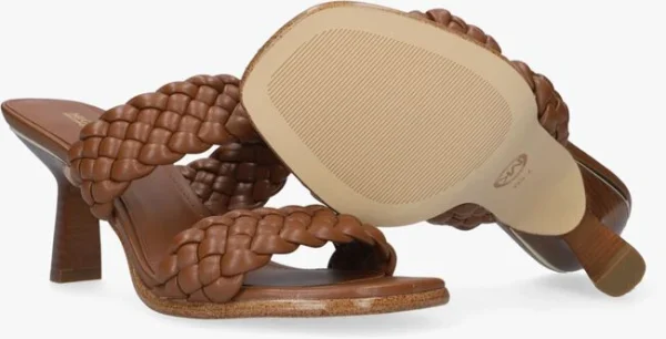 en ligne Michael Kors Amelia Mule En Cognac 5