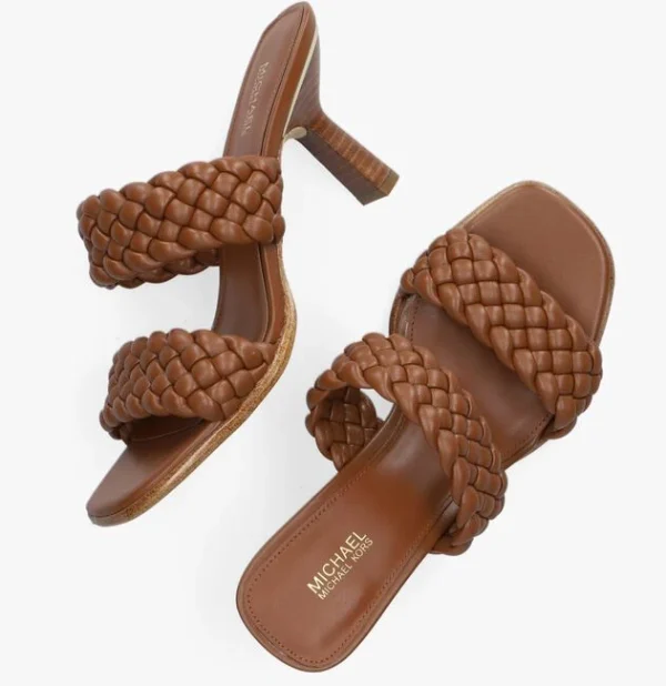 en ligne Michael Kors Amelia Mule En Cognac 6