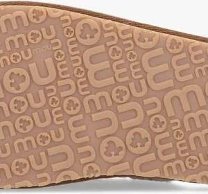 luxe soldes Mou Slipper Full Eskimo Stitch Chaussons En Cognac 14