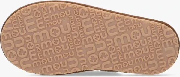 luxe soldes Mou Slipper Full Eskimo Stitch Chaussons En Cognac 5