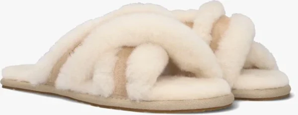 fashioniable Ugg W Scuffita Chaussons En Beige 3